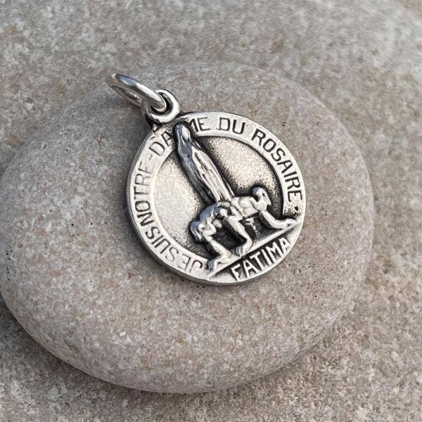 Heidi J Hale – Engroshandel Vedhæng/charm – Madonna Rosary dobbeltsidet charme