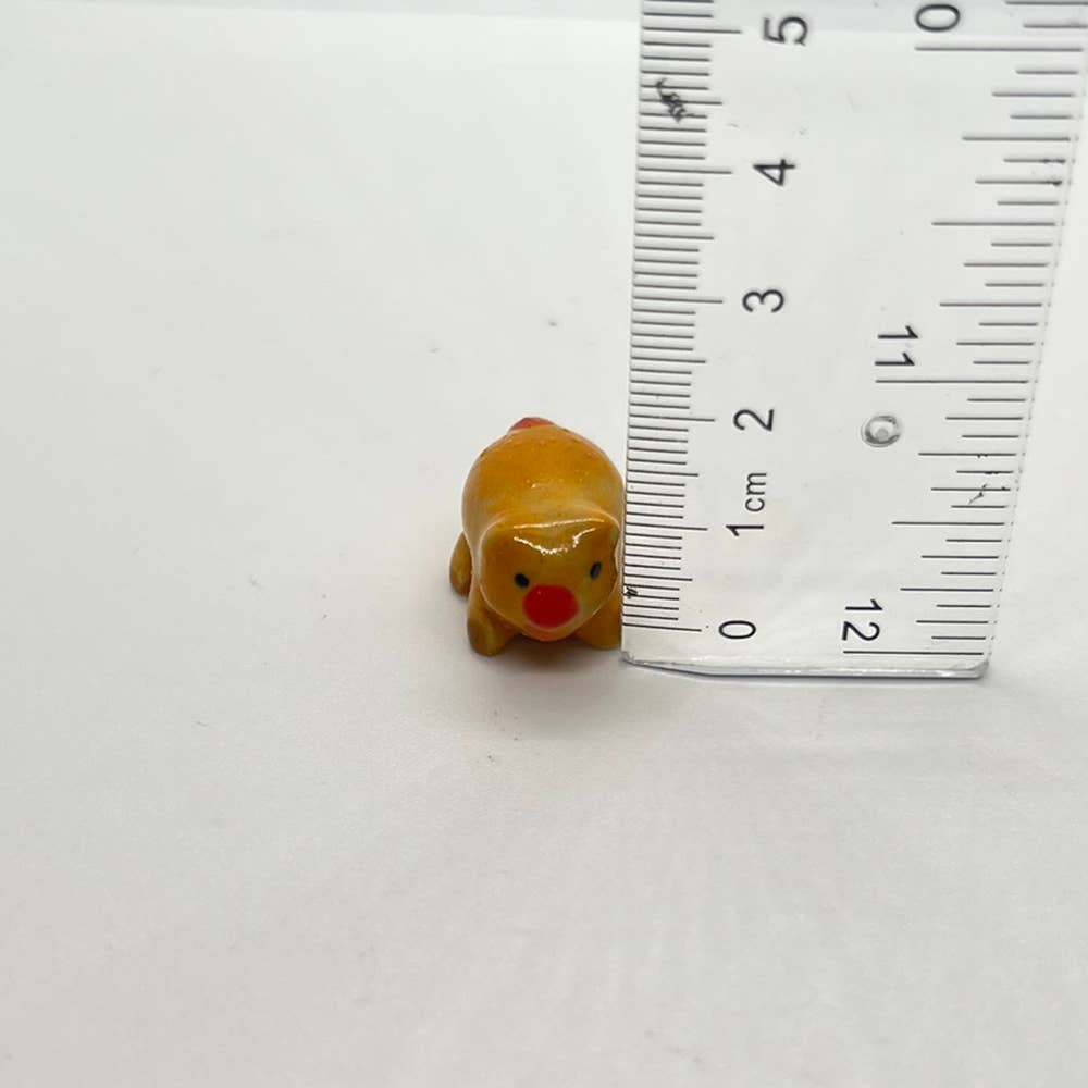 VIE - Wholesale Decorative Figurine - Mini Ceramic Figurine, Assorted Colour, Approx. 2cm67