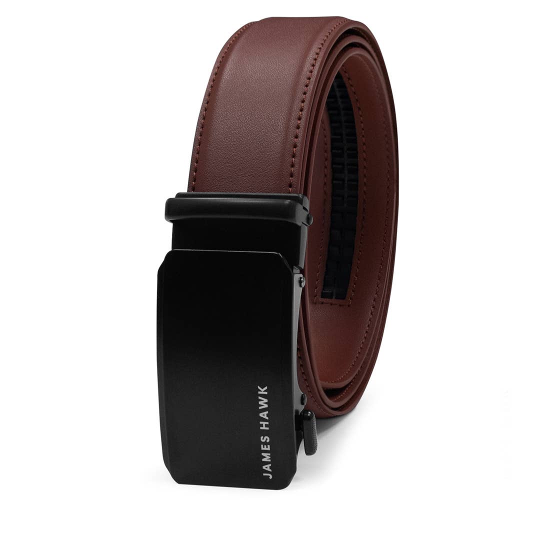 James Hawk - Wholesale Riem - Heren - James Hawk automatische leren riem voor heren met geschenkdoos2
