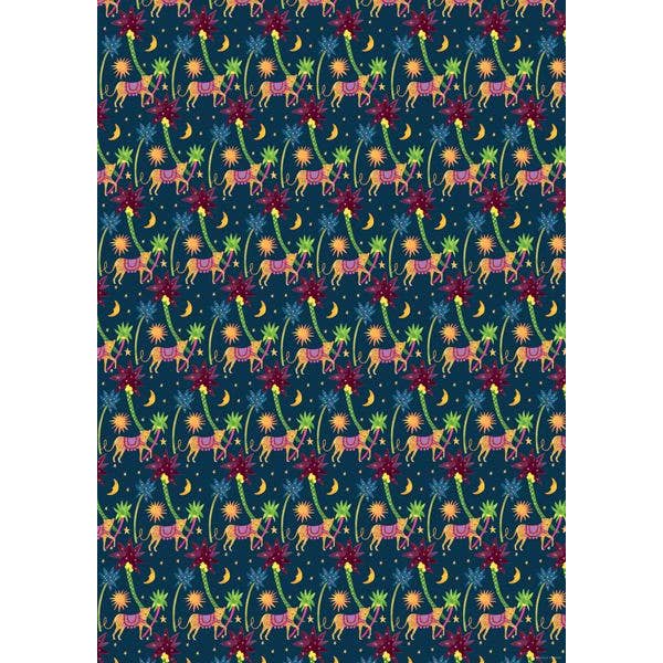 Vevoke - Wholesale Flat wrap - Wrap-Midnight Leopard