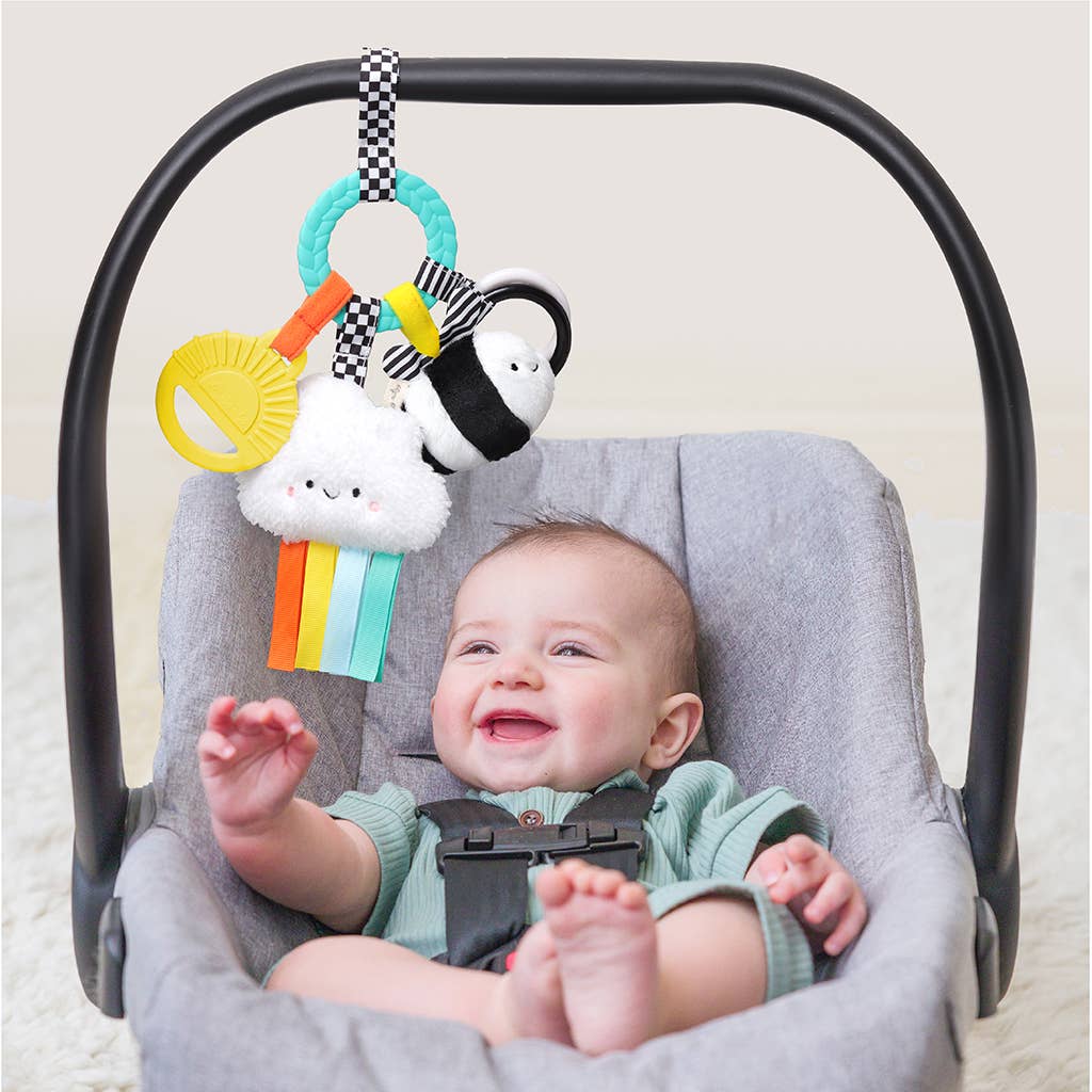 Itzy Ritzy - Wholesale Teether (Not Clip-On) - Baby - *NEW OPTION* Bitzy Busy Ring™ Teething Activity Toy15