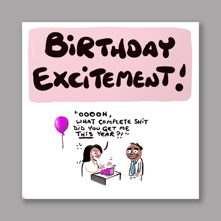 Birthday Excitement for wholesale by Do Something David