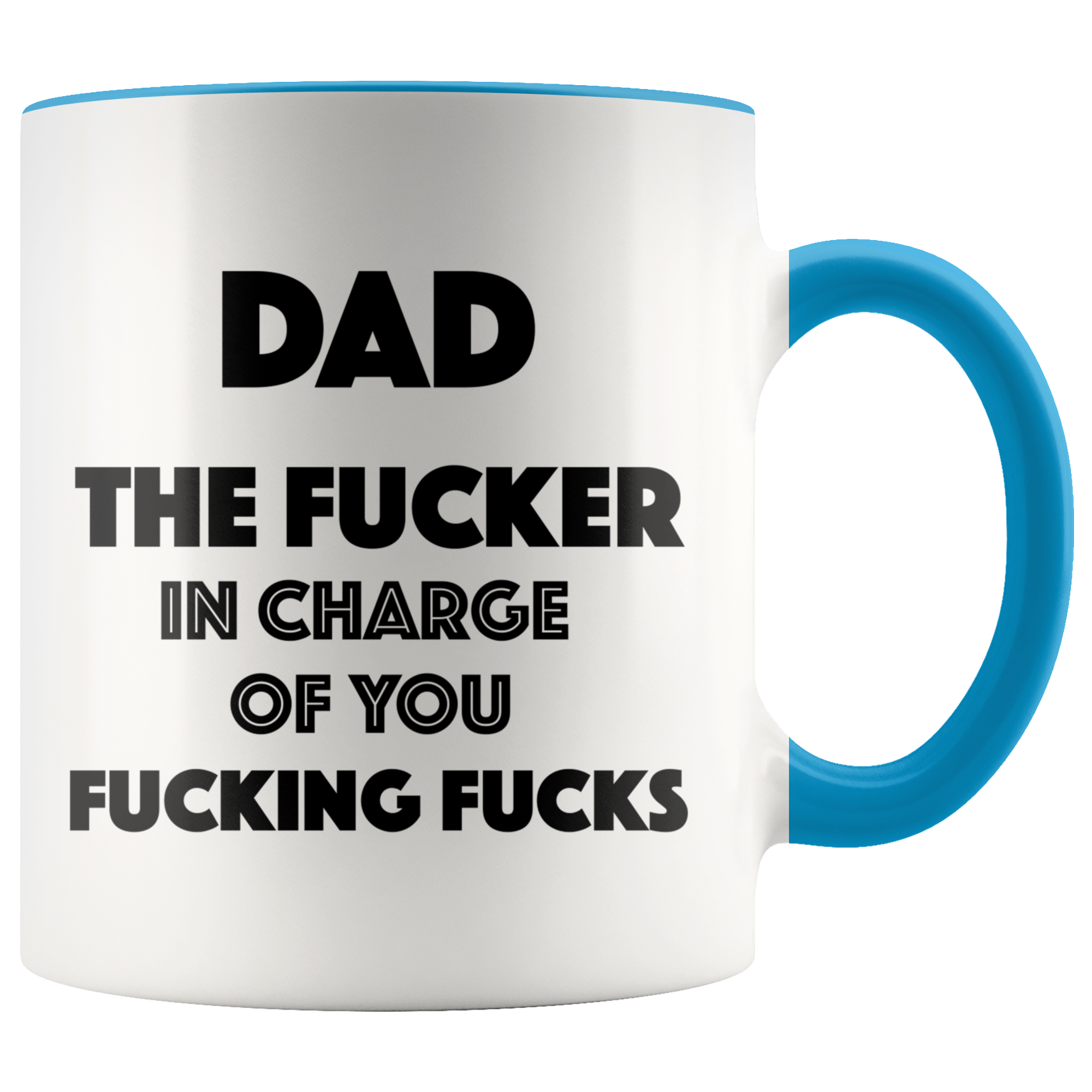 Disrupted Industries - Venta al por mayor Taza - Taza Dad, Fucker In Charge1