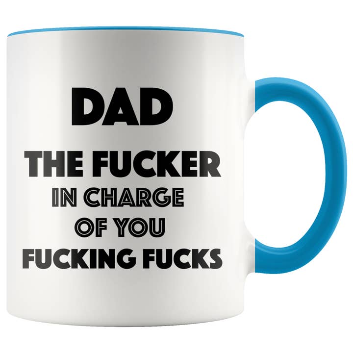 Disrupted Industries - Venta al por mayor Taza - Taza Dad, Fucker In Charge1