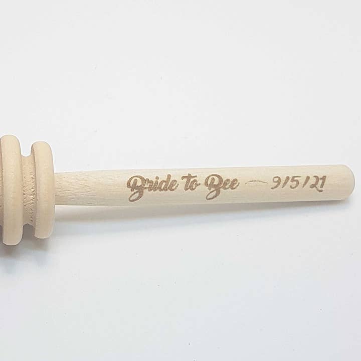 Eastvan bees - Wholesale Honey Dipper - Custom Engraved Wooden Honey Dipper