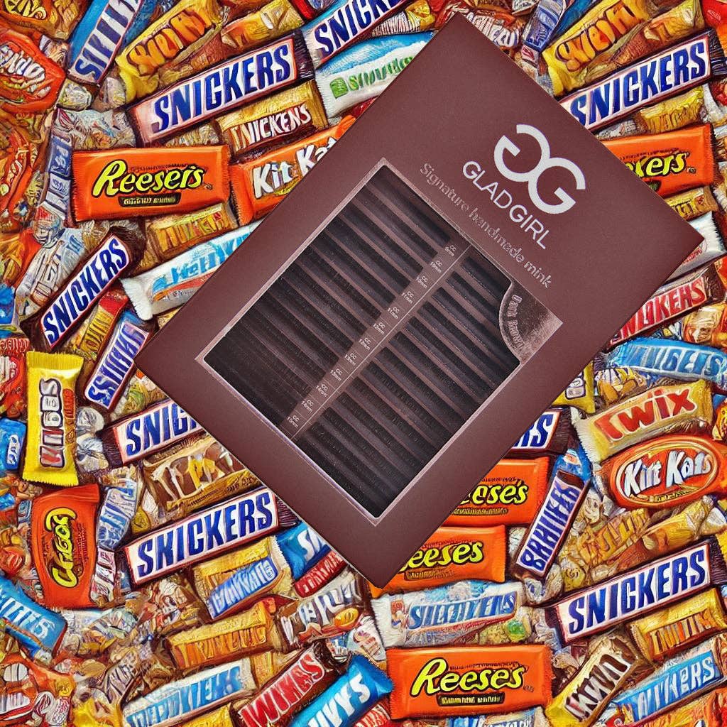 GladGirl – wholesale Lösögonfransar – Signature Mink Blandad Längd & Blandad Böj Mörkbruna Fransar4