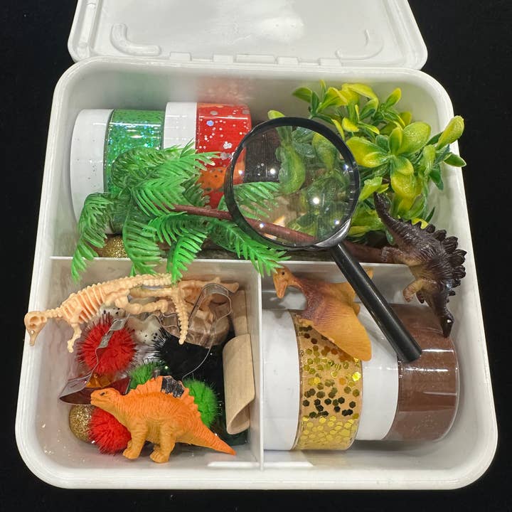 Rawr Dinosaur Theme Play dough sensory theme Kit for wholesale by Play Play Dough