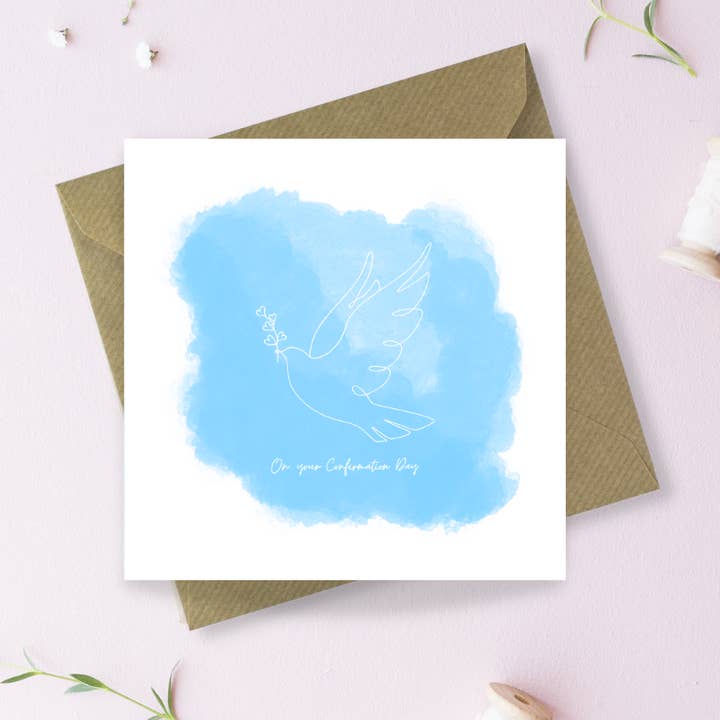 Gratulationskort till din konfirmationsdag för wholesale av Sayers Studio