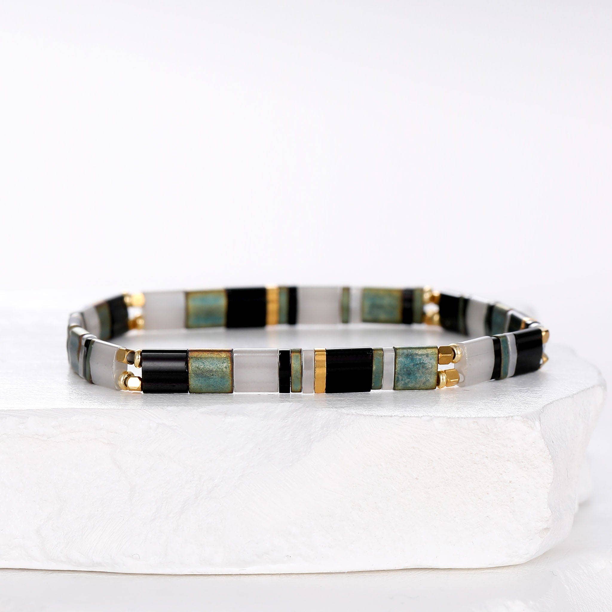 Koss Design - Wholesale Beaded Bracelet - Moon - Bracelet de perles0