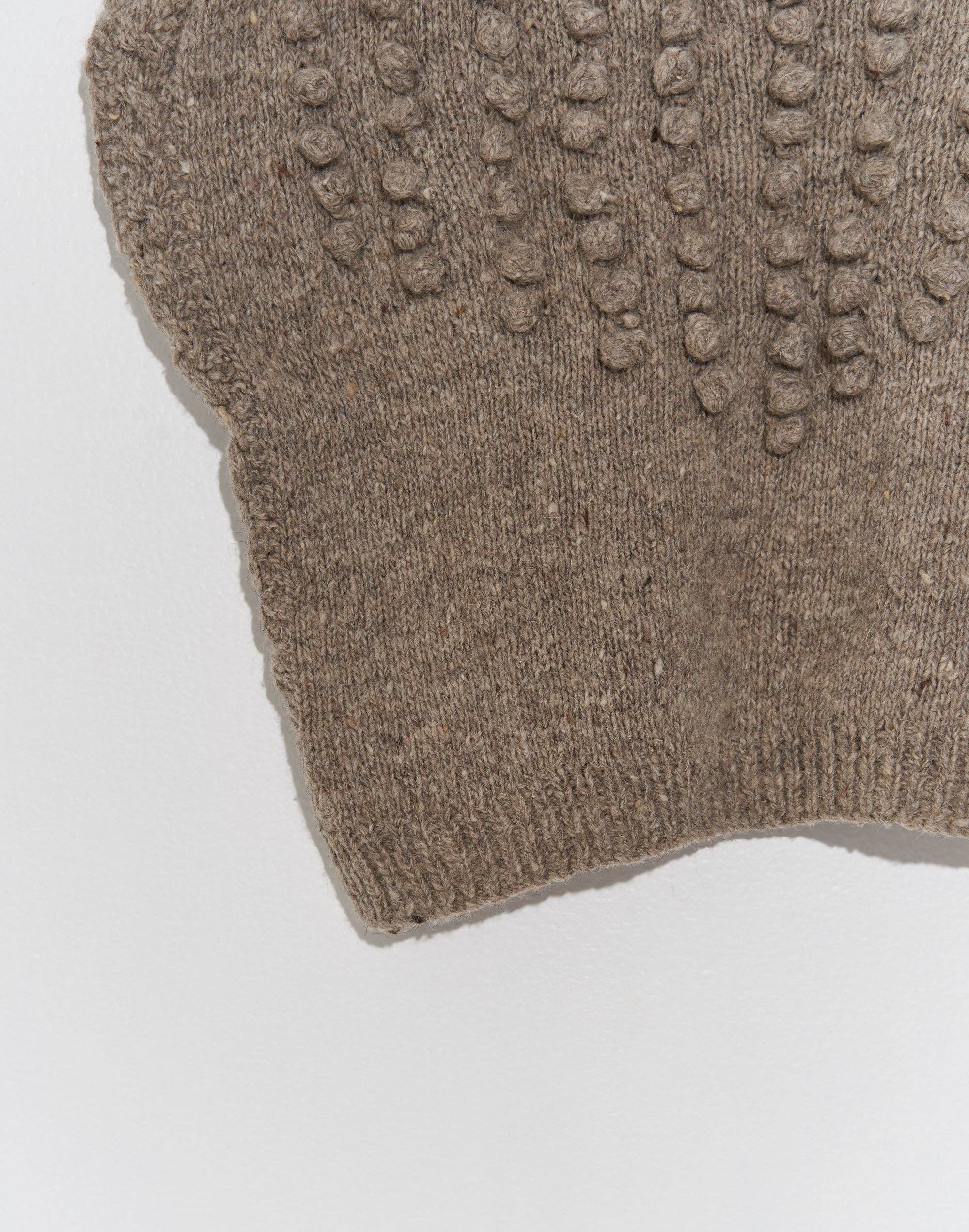 World of Crow llc - Wholesale Knit Sweater - Women's - Cropped brown sweater4