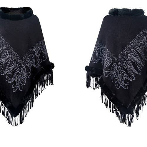 Ole – Engroshandel Kappe - Dame – Krave Pullover Kvaster Cape S02146