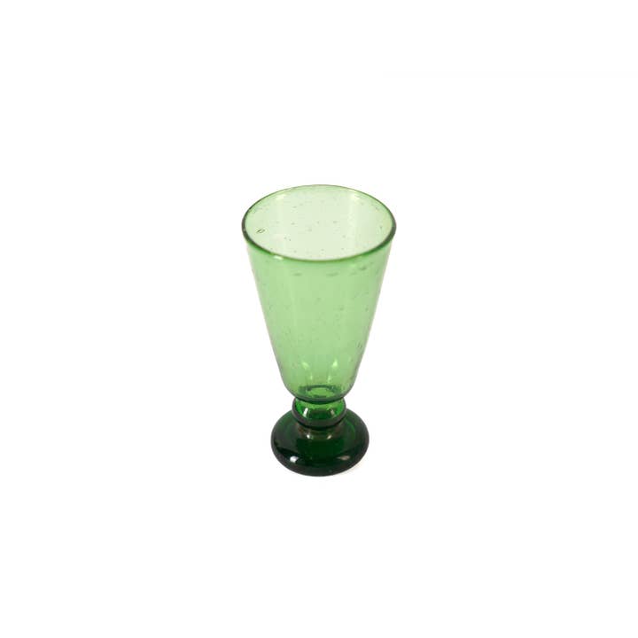 KILIIM - Wholesale Drinking Glass/Cup - TALL RECYCLED GLASS GOBLET