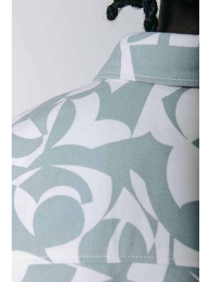 Parker Shirt | Grey blue for wholesale on Faire