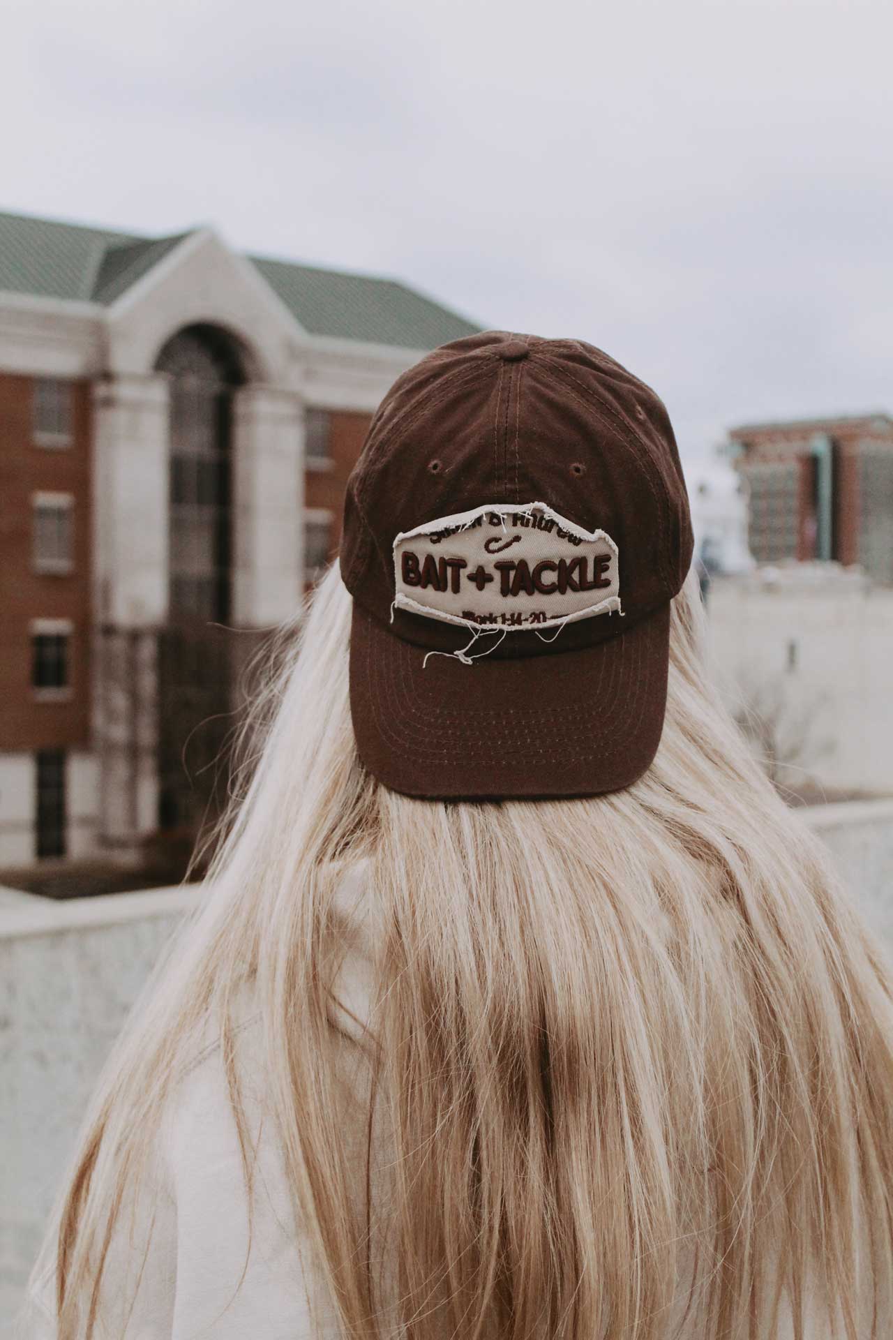 Swanson Christian Products - Wholesale Baseball Cap - Unisex - Hat - Brown/Khaki - Bait And Tackle1