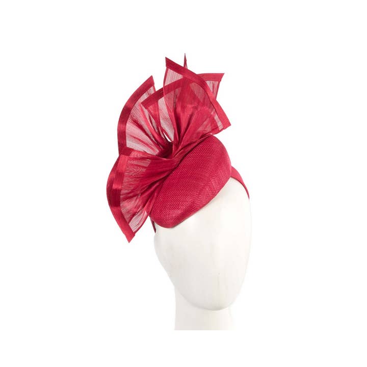 Max Alexander by Cupids Millinery Melbourne - Wholesale Fascinator hat – Women's - Pillbox fascinator with silk abaca sails3