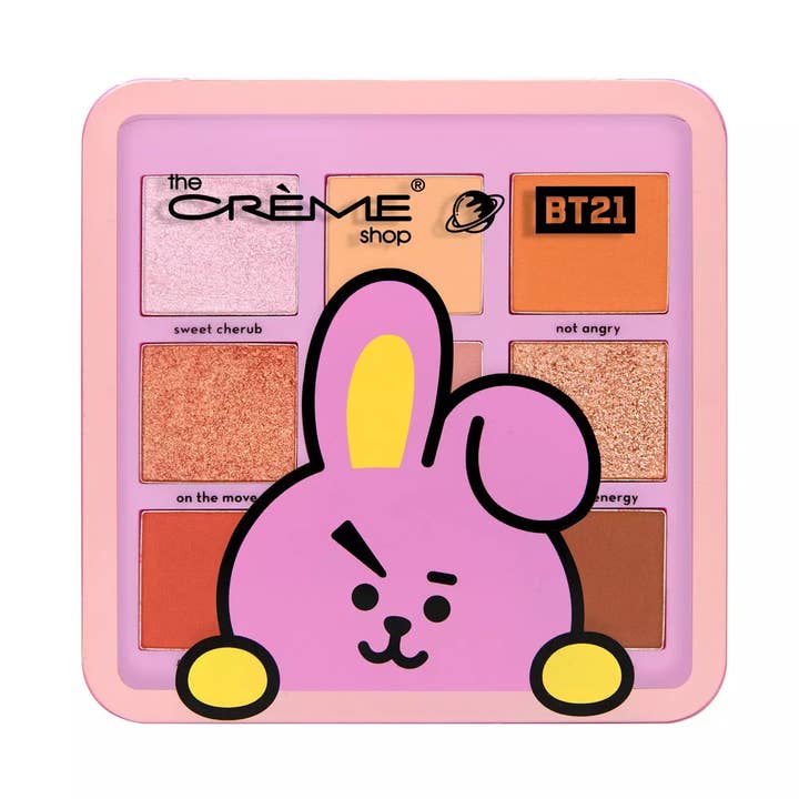 KJ Beauty and Health - Wholesale Eyeshadow Palette - The Crème Shop - BT21 Eyeshadow Palette3