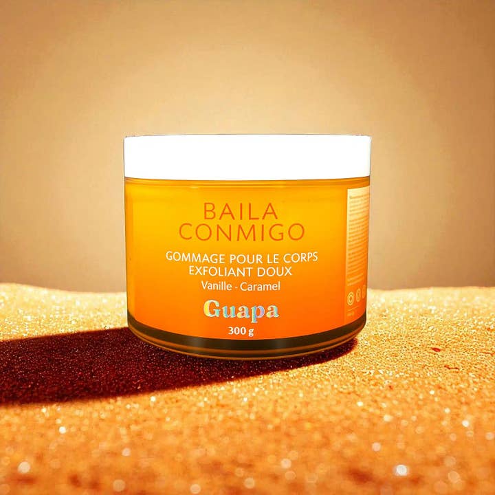 Gentle exfoliating body scrub – Vanilla caramel for wholesale by S2Z Cosmetics