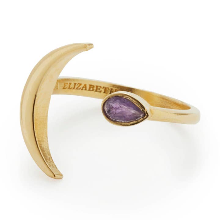 Erin (moon) Ring for wholesale by Laura Elizabeth