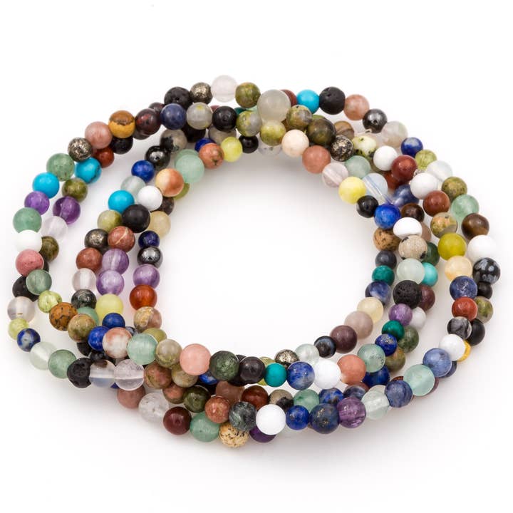 PGD Chakra Gemstone Bracelet for wholesale by Purple Girl Designs