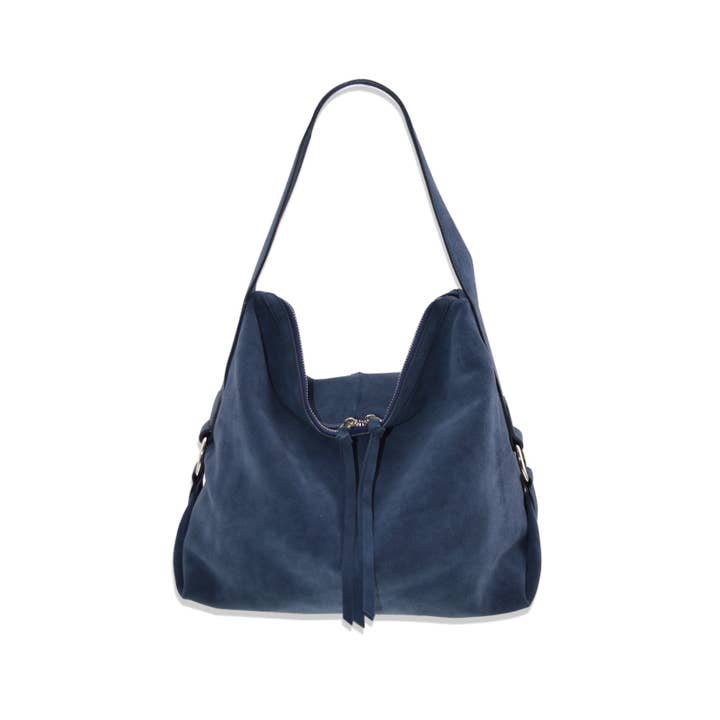 JULIA PARIS - Wholesale Shoulder Bag - Women's - Nubuck suede leather shoulder bag2