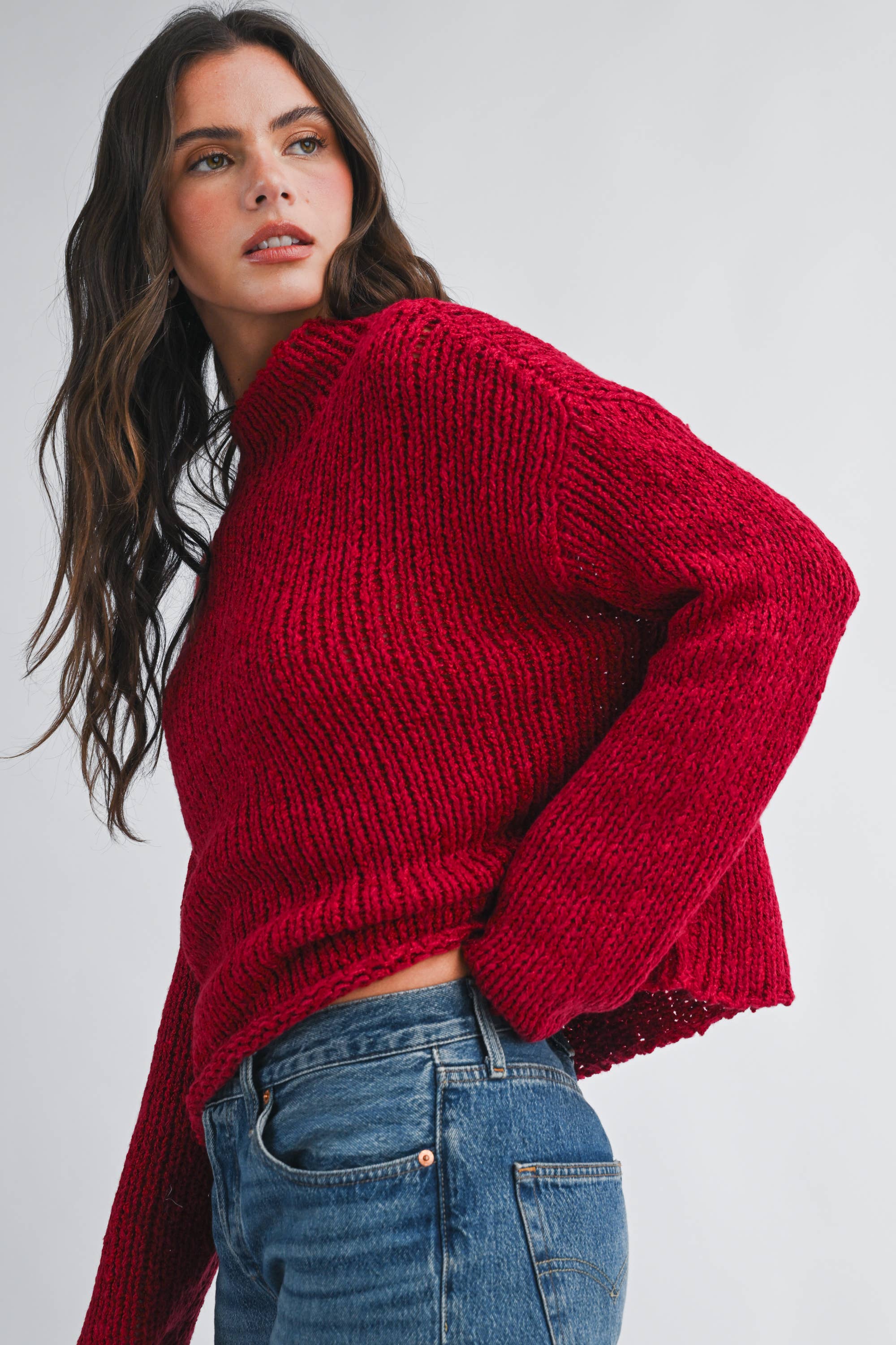 AEMI + CO - Wholesale Knit Sweater - Women's - 3108CK Irma Sweater 640