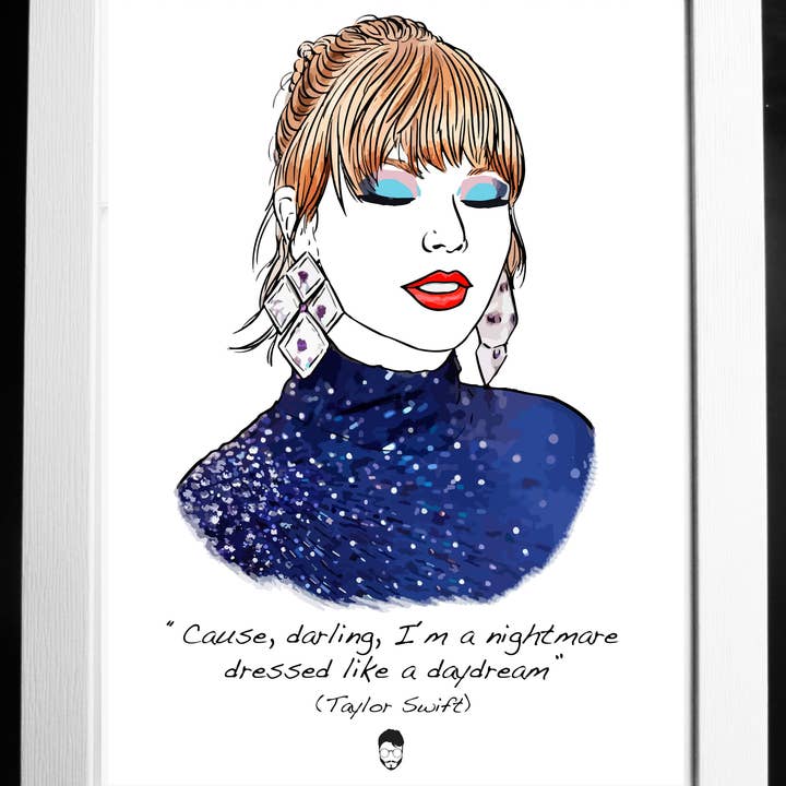 El loco del Pelo Rizo – Großhandel Kunstdruck – Taylor Swift Blank Space0