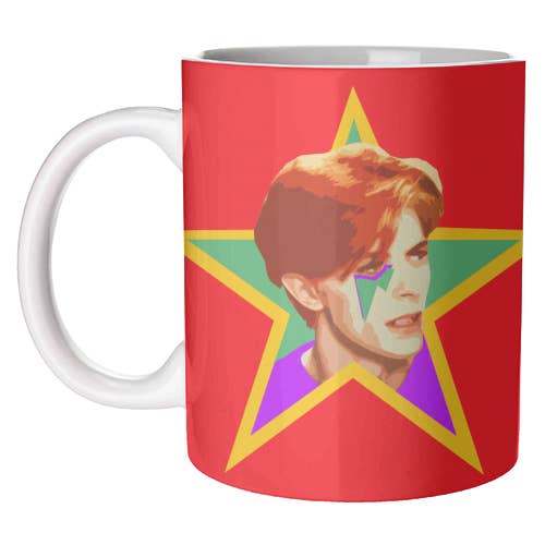 BECHER, STARMAN - ROT VON DOLLY WOLF für den Großhandel von ART WOW