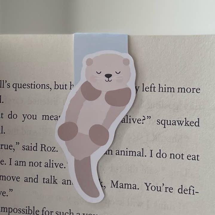 Otter Magnetic Bookmark for wholesale by TheCraftyDuoTO