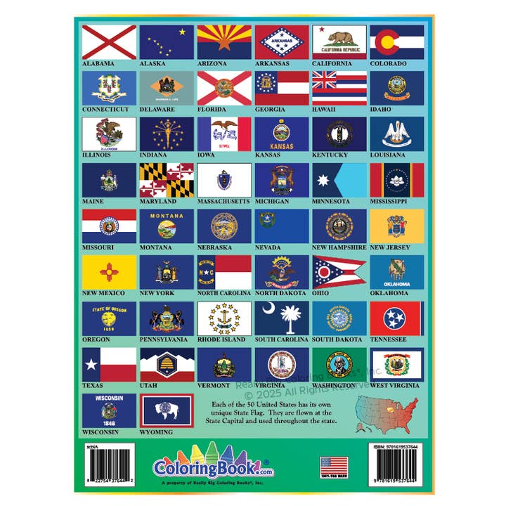 Really Big Coloring Books | ColoringBook.com - Wholesale Book - Kids - Iowa State Coloring Book 8.5 x 11 5