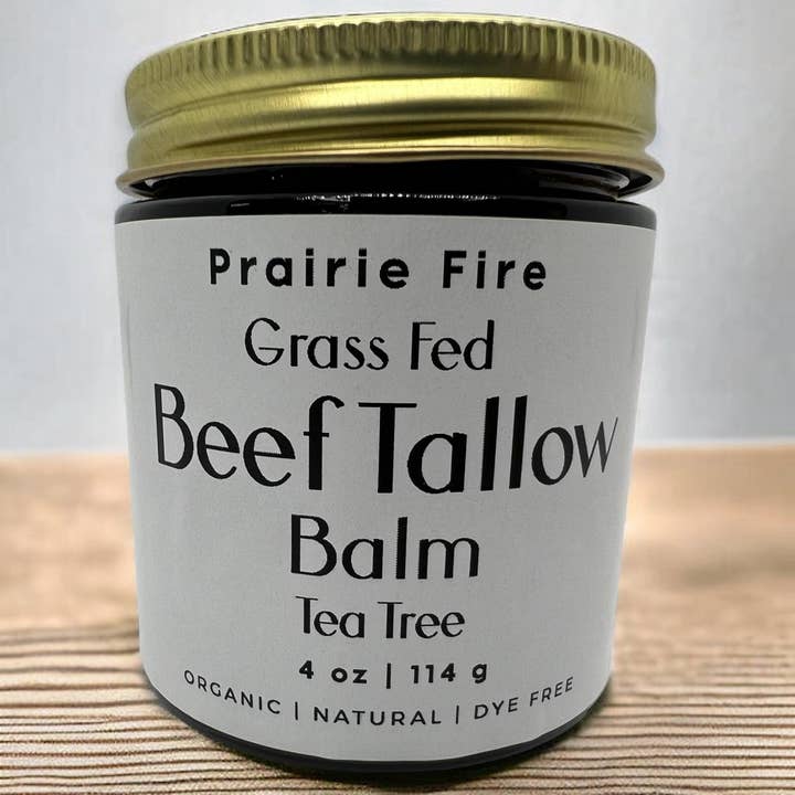VIAI Beauty - Wholesale Body Balm/Butter - Grass Fed Beef Tallow Balm - 4 oz - Made in USA - Organic Grass Fed and Finished Tallow - Moisturizing Skin Care45
