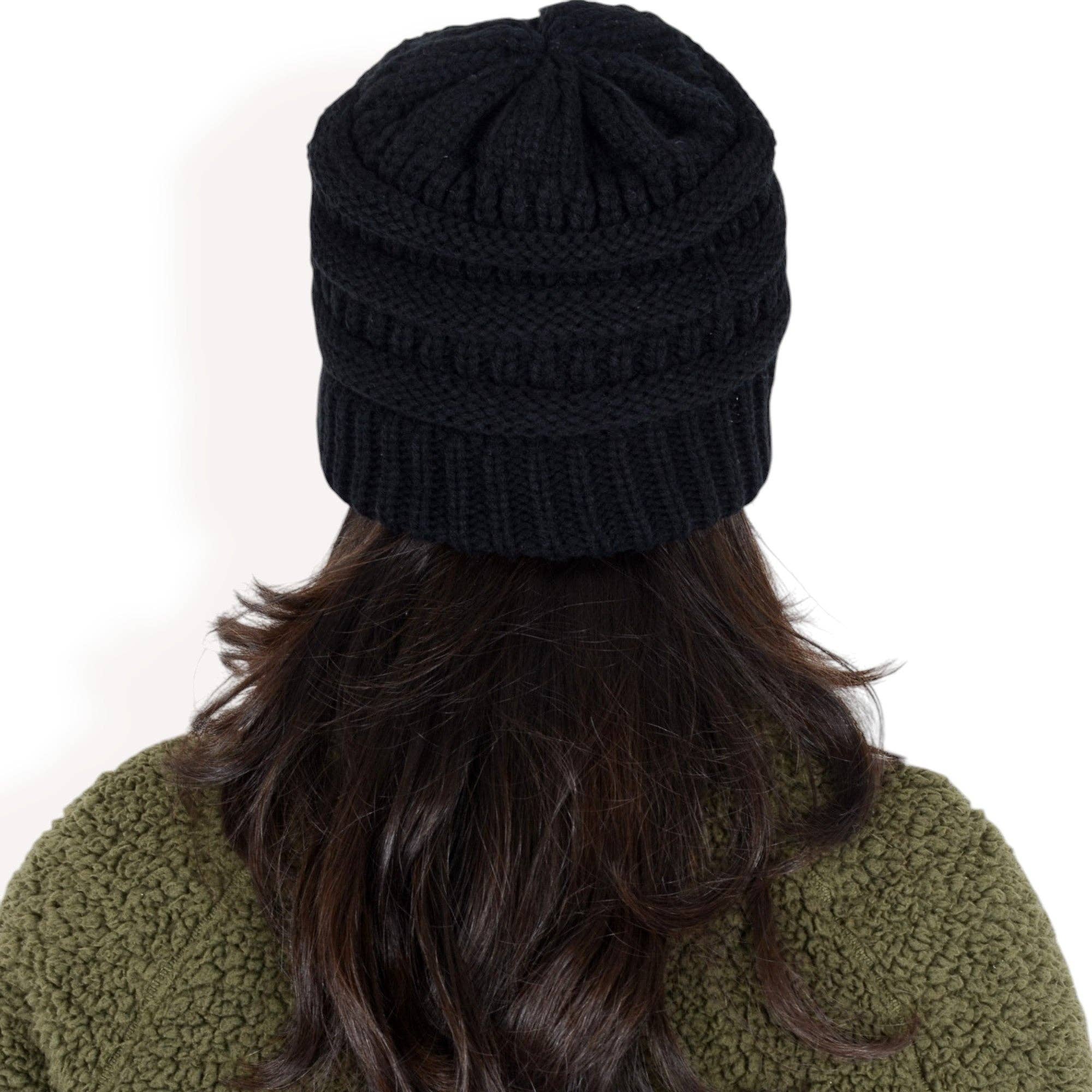 AK Brand – Großhandel Beanie – Damen – Strickmütze mit Satin-Futter zum Schutz der Haare, gemütliches Slouch-Design7