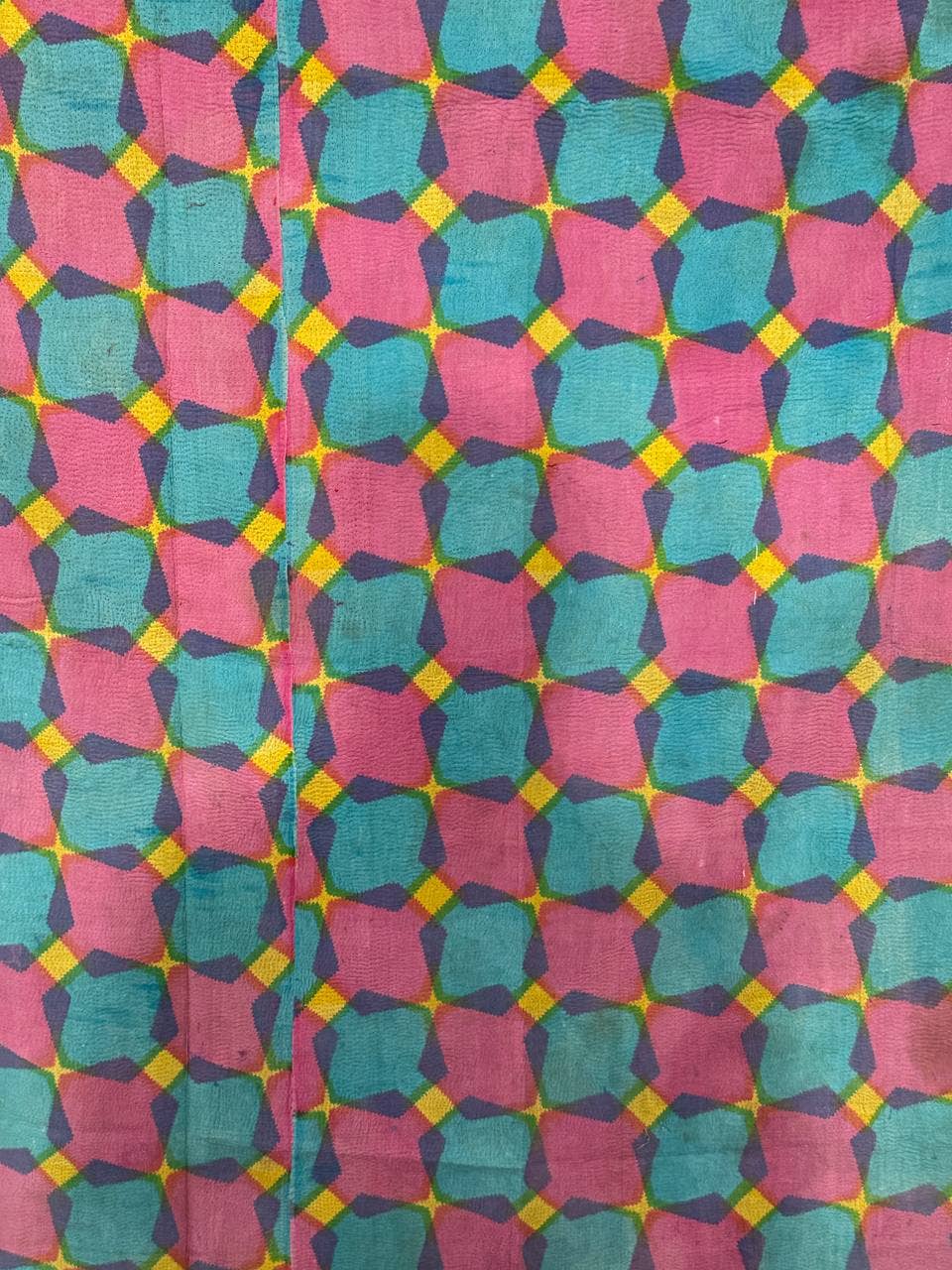 bhavnas boutique - Wholesale Quilt - Woven Whimsy Cotton Fabric kantha Stitch Quilt, Blanket, 2