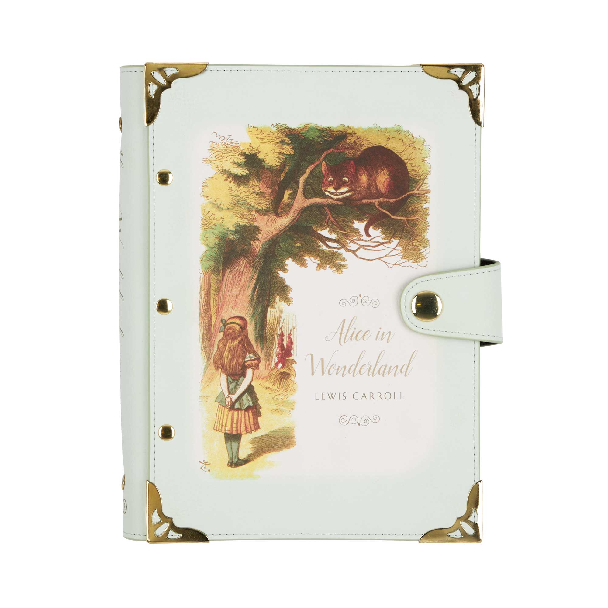 Well Read Company – wholesale Notebook – Alice in Wonderland Turquoise Refillable Ring Binder Notebook1
