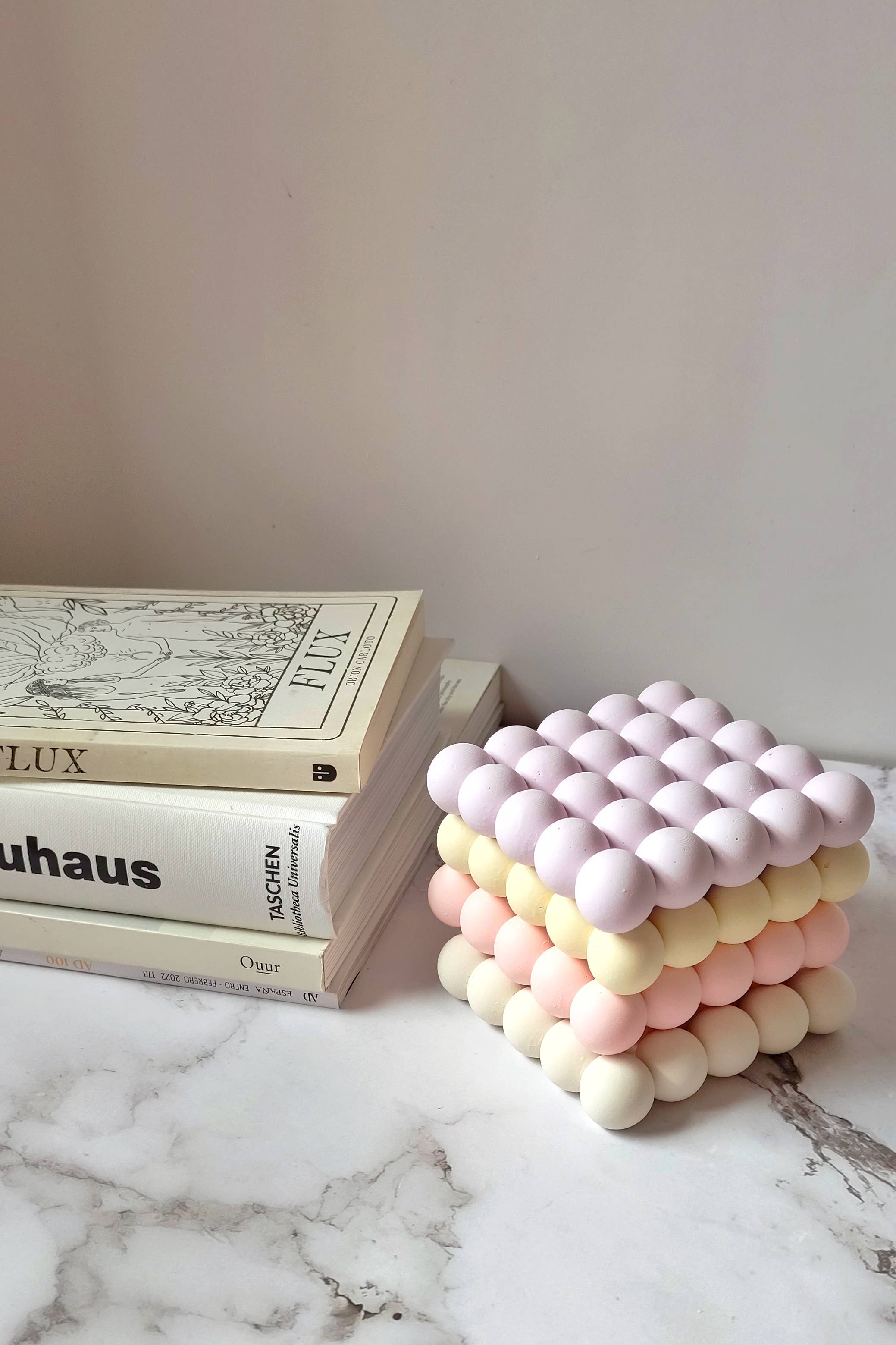 Kndly home - Wholesale Decorative Tray - Bubble Tray. Bubble coasters Pastel colors.4