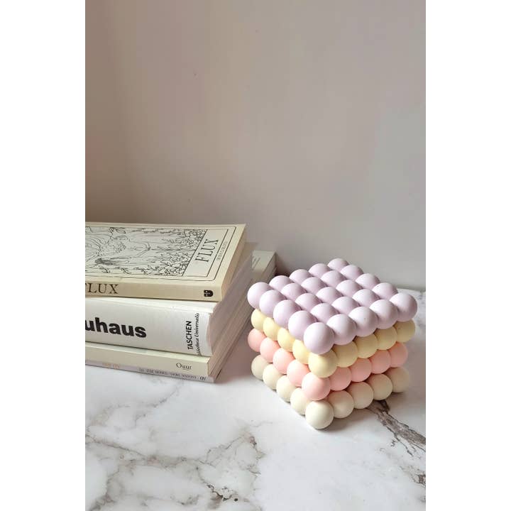 Kndly home - Wholesale Decorative Tray - Bubble Tray. Bubble coasters Pastel colors.4