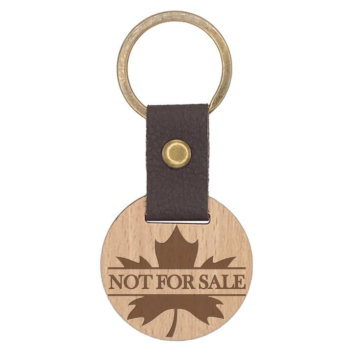 Imagine Imports - Wholesale Keychain - Unisex - Canada is not for sale keychain1