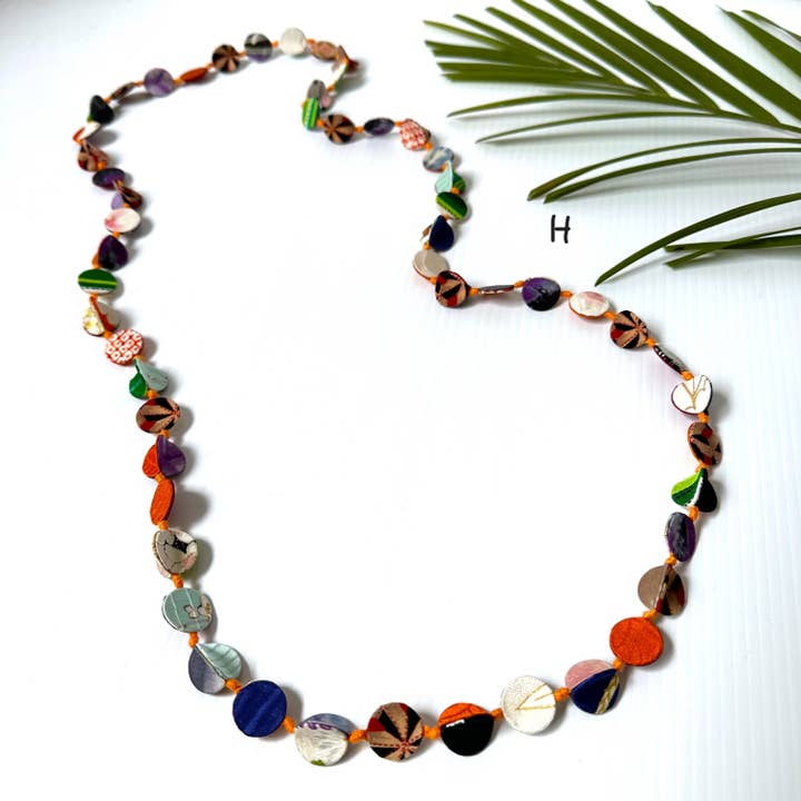 Sophie Silks - Wholesale Beaded/pearl necklace - Long Strand Kimono Necklace7