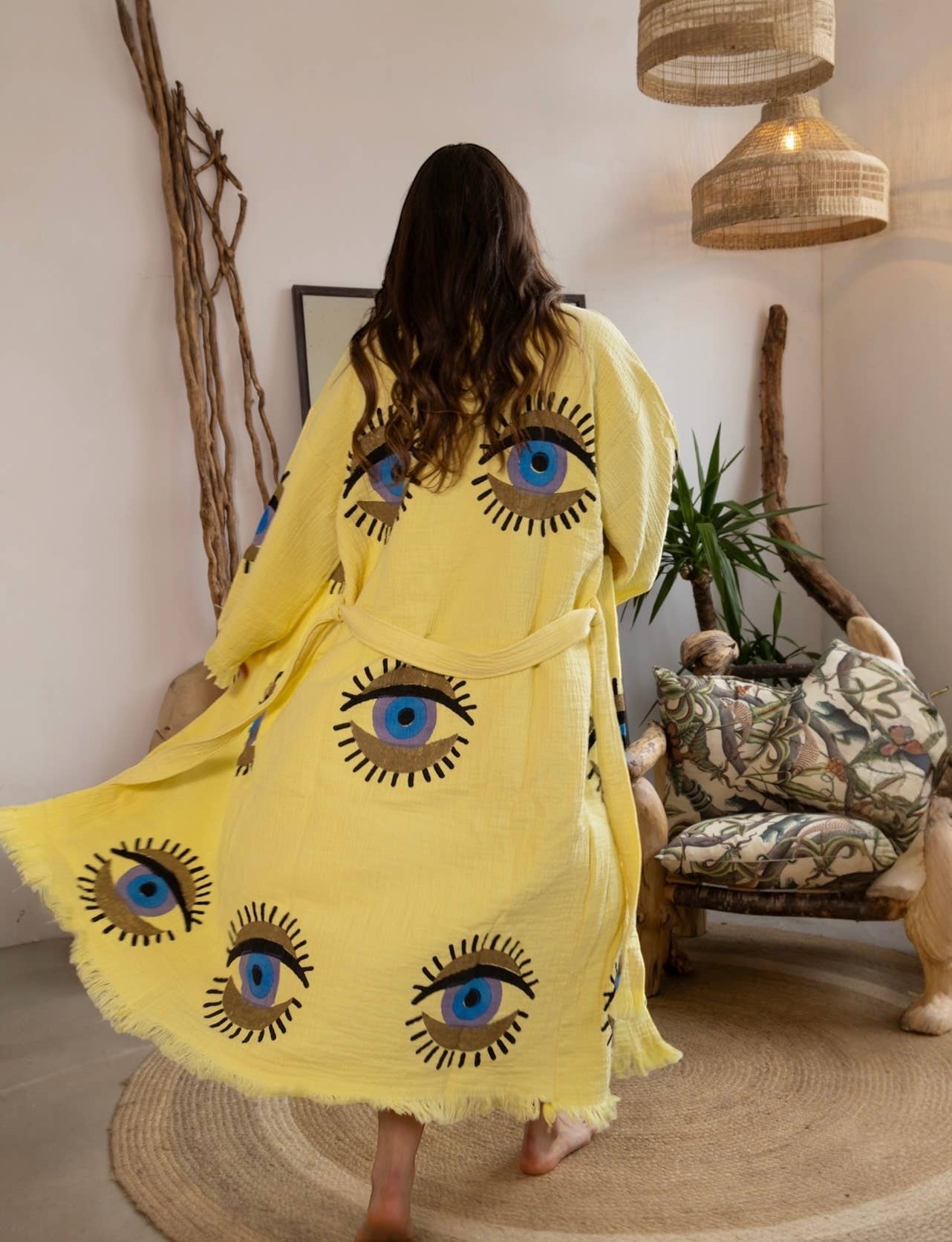 Karli Buxton - Wholesale Robe - Unisex - Gold Eye Kaftan Summer!3