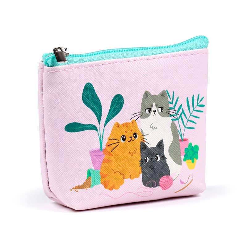 Puckator Ltd – wholesale Coin purse – Unisex – Beans & Co Cats PVC Purse3