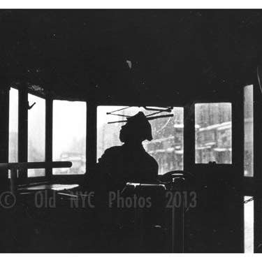 Conductor de autobús para venta al por mayor de Old NYC Photos