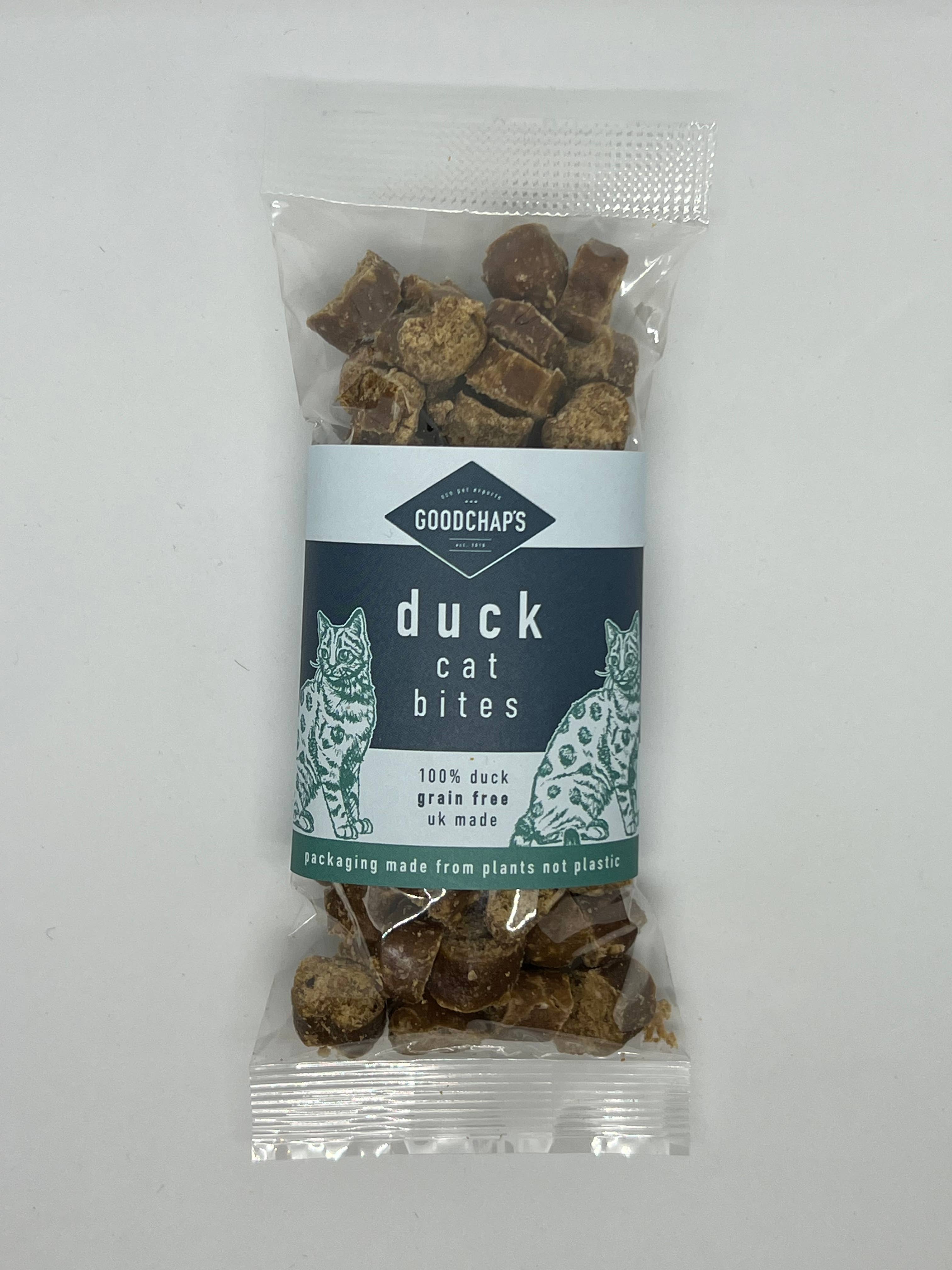 Goodchap's – wholesale Pet treats – Cat – Duck - Cat Bites1