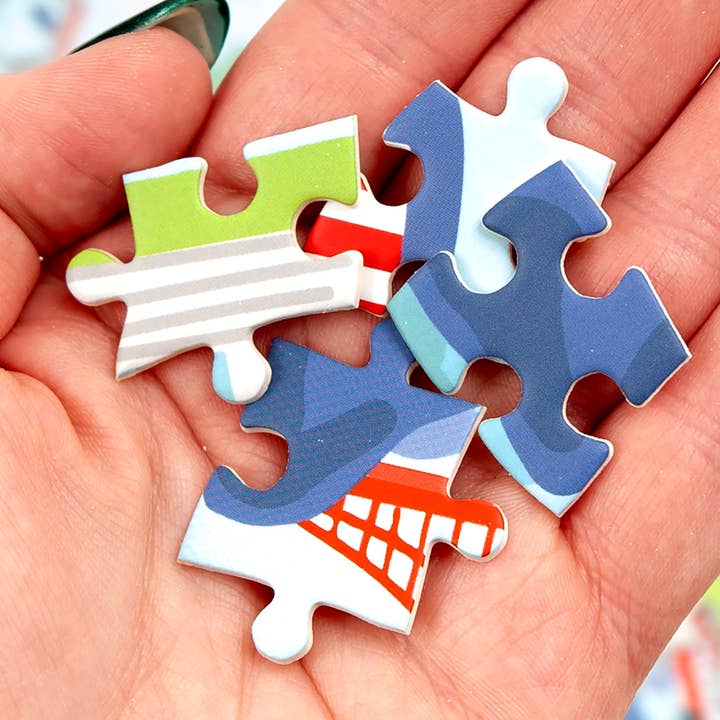 Pippi Post - Wholesale Puzzle - Kids - Greetings from the USA - 500 Piece Jigsaw Puzzle4