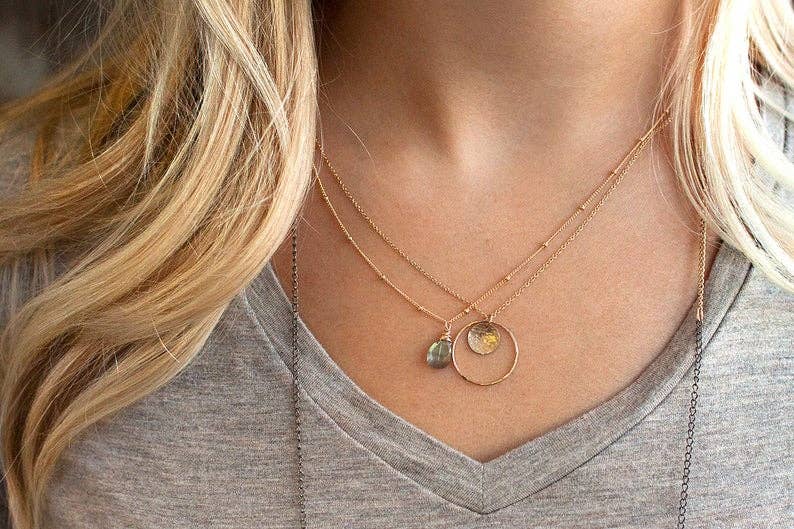 Tumbleweed Shop and Studio LLC – Engroshandel Halskæde med vedhæng – Satellit halskæde1