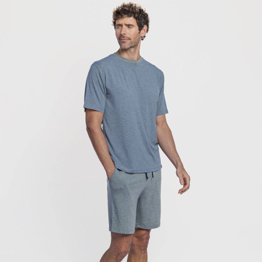 ZD Zero Defects - Wholesale Pyjamaset - Heren - Modal zomerse herenpyjama set Zeus grijs