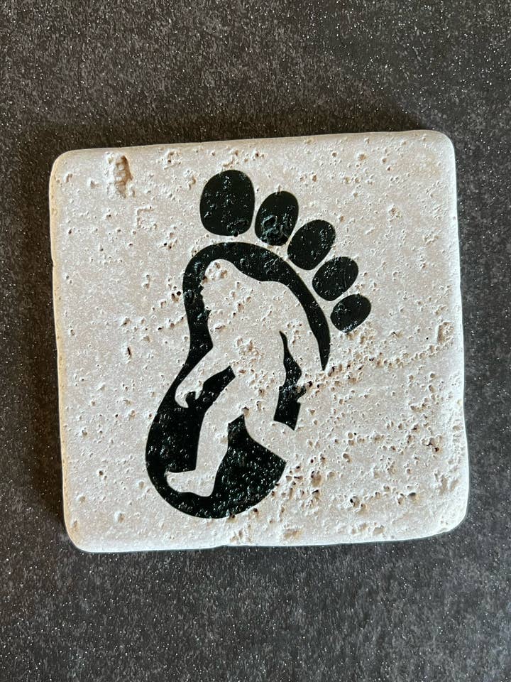 Base de Copo em Azulejo de Travertino com Contorno de Pé Grande por atacado de CM Customs