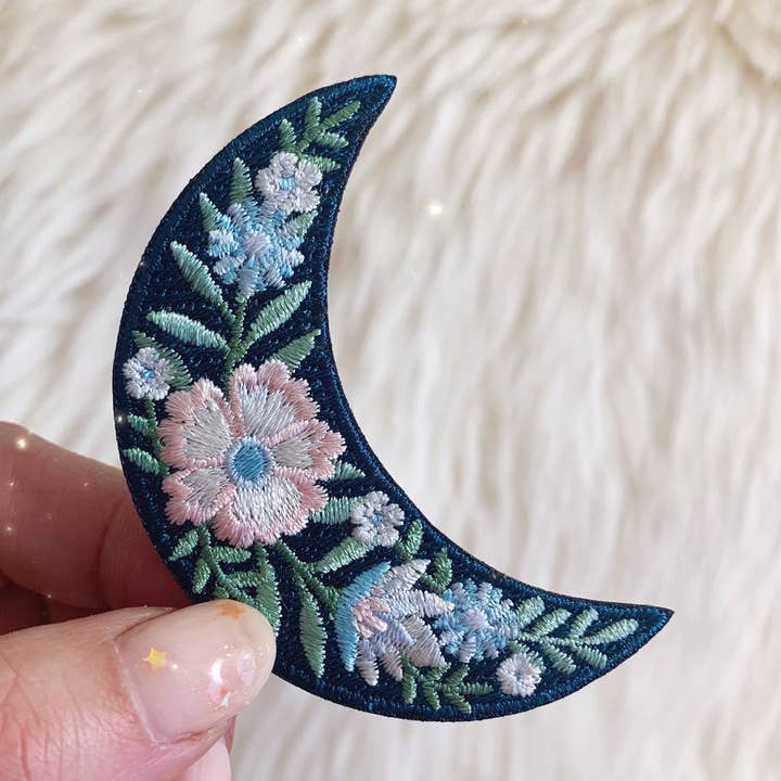 Botanical Moon Patch for wholesale by Wildflower + Co.