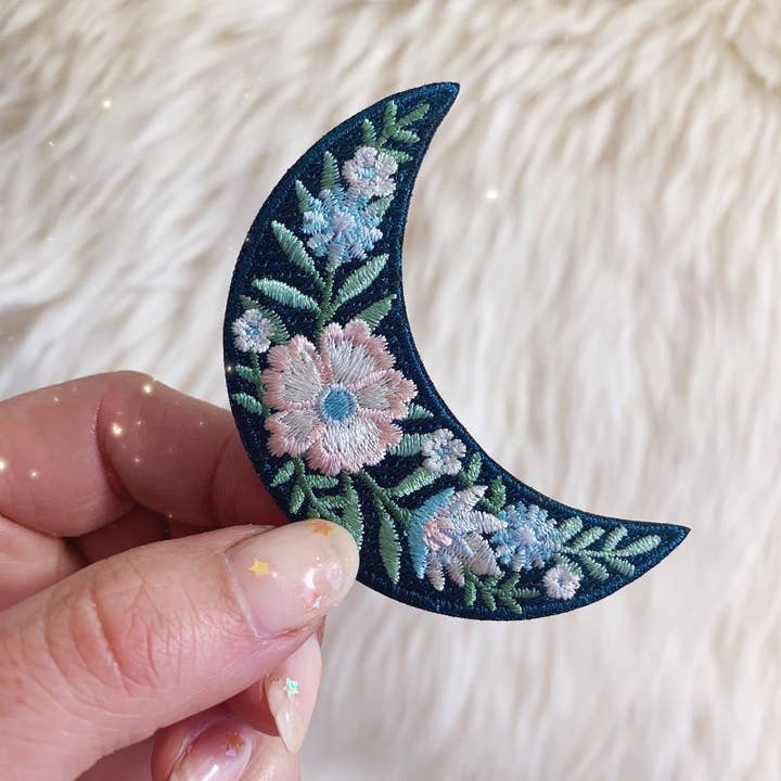 Botanical Moon Patch for wholesale by Wildflower + Co.