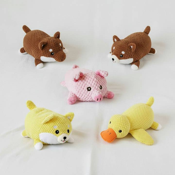 Jouet en peluche interactif pour chiens en forme de cochon pour la vente par kapeit