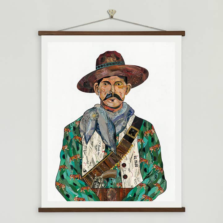 Dolan Geiman – wholesale Konsttryck – Konsttryck | Mexikansk cowboy väggkonst | VAQUERO (TIGERS)