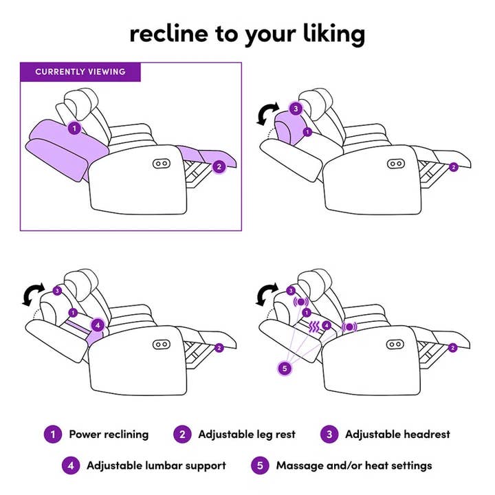 ShipItFurniture - Wholesale Sofa - Colby Duo Power Reclining Sofa With Dual Controllers And Wood Legs7